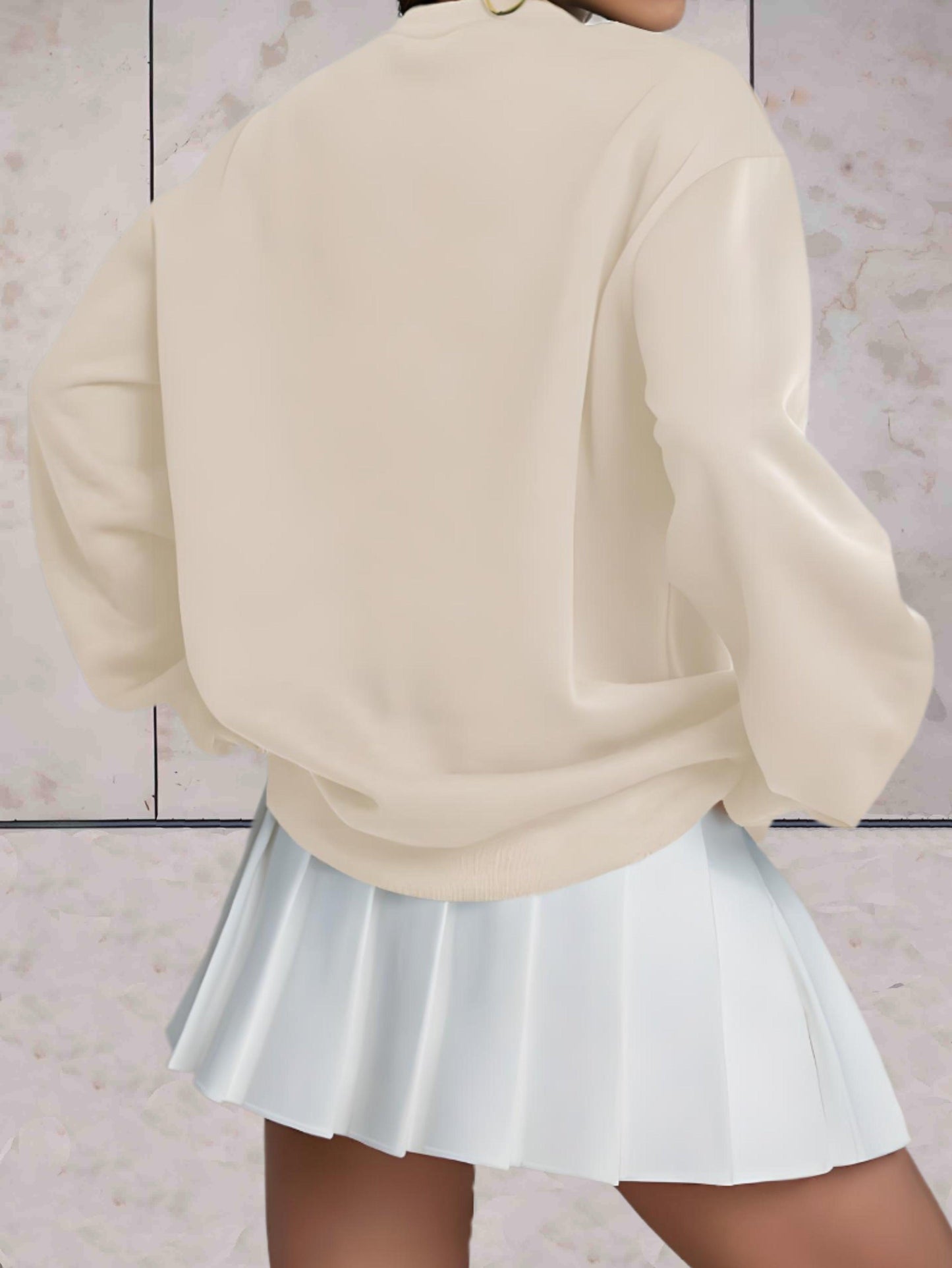 Aprilyn – Bequemer Oversized Pullover für den perfekten Casual Look