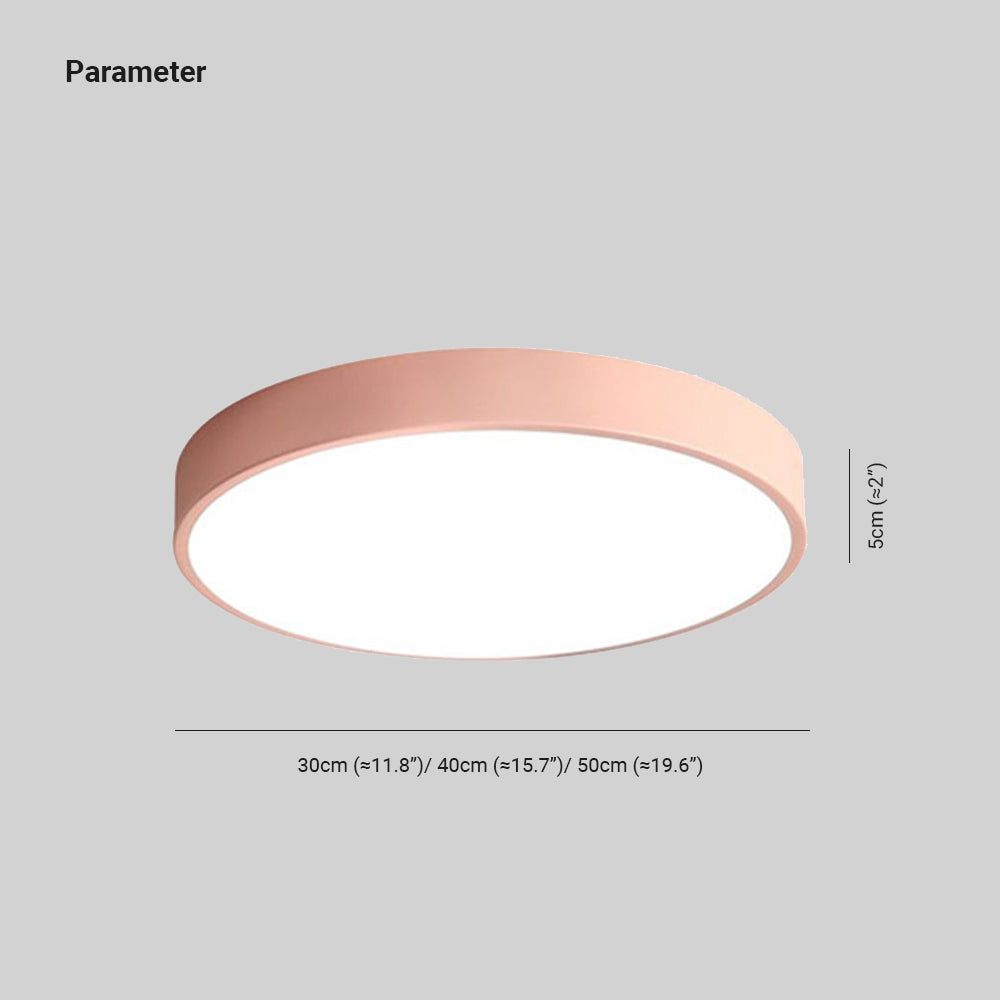 Morandi - Moderne Runde LED Deckenleuchte Wohnzimmer