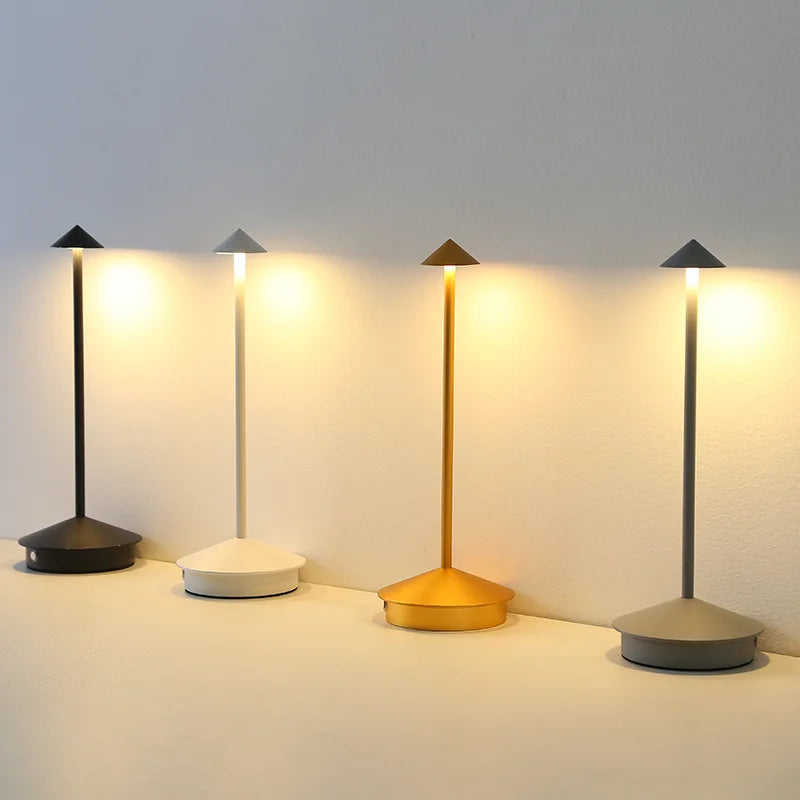 TouchGlow LED-Tischleuchte kabellos, dimmbar