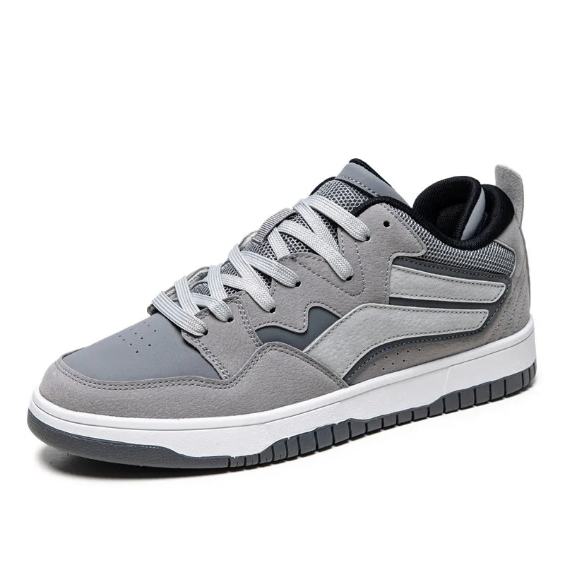 Fredy – Retro Low-Top Sneaker mit Kontrastdetails