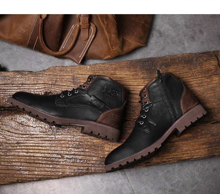 Berg – Hochwertige Schnürstiefel aus Leder