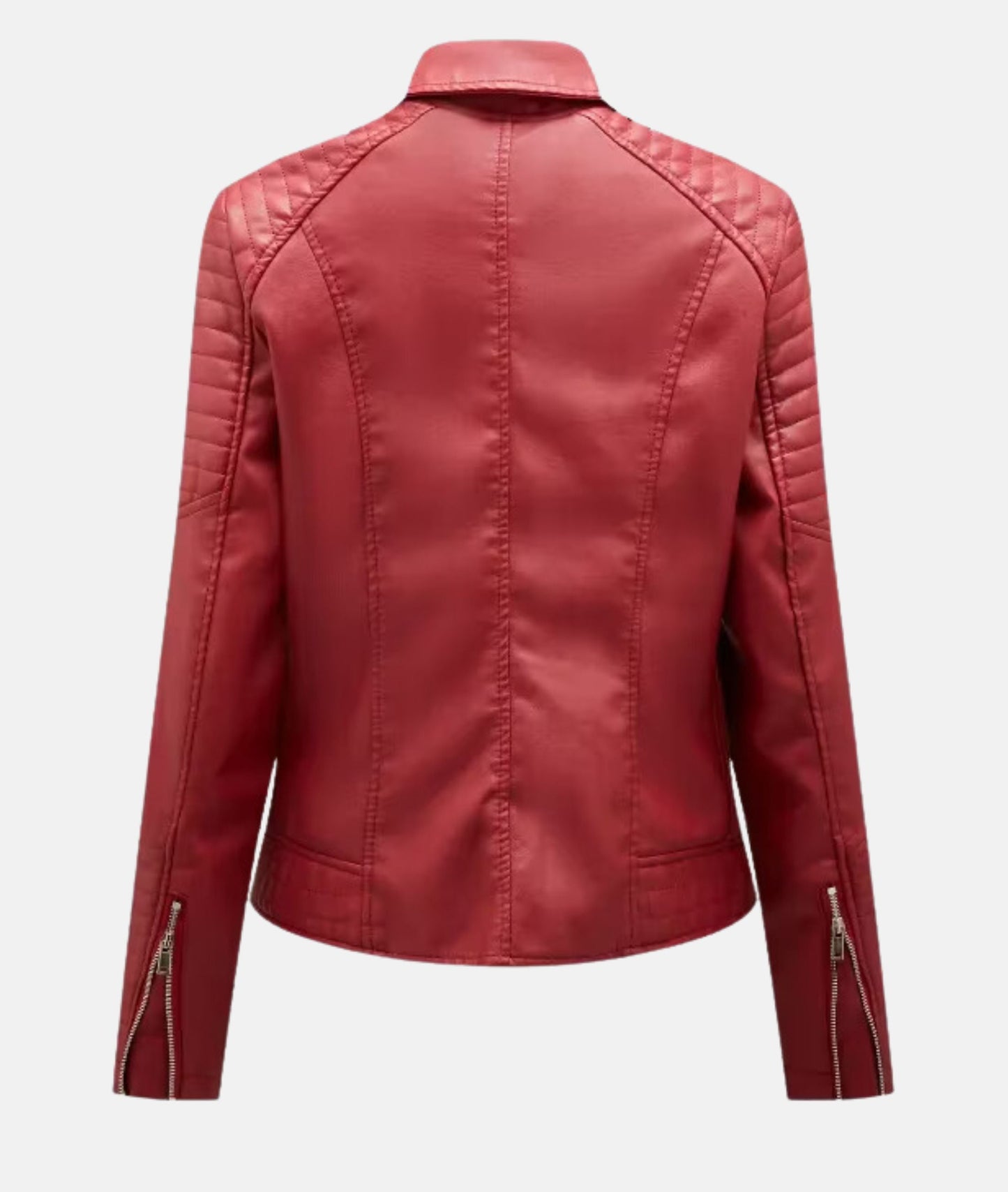 Ellaine – Slim-Fit Lederjacke für einen mühelos coolen Look