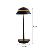 ArtiGlow – Kabellose Wiederaufladbare Tischlampe Mit Integrierter LED-Beleuchtung Und Eingebautem Akku