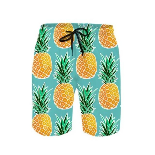 Anthony – Bunte Badehose mit Ananas-Print für Herren