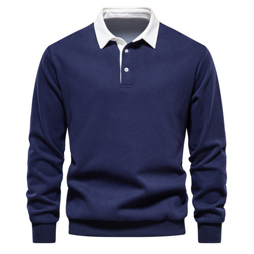 Ricky – Warmes Winter-Poloshirt für Herren