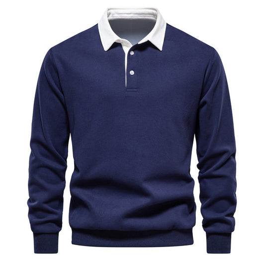 Ricky – Warmes Winter-Poloshirt für Herren