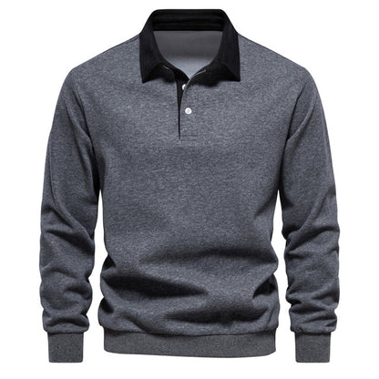 Ricky – Warmes Winter-Poloshirt für Herren