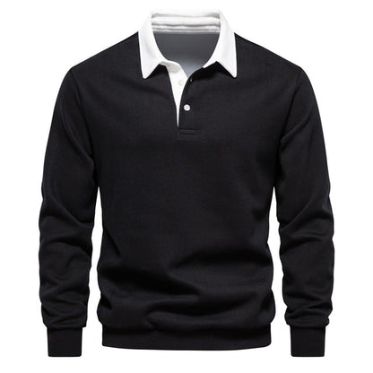Ricky – Warmes Winter-Poloshirt für Herren