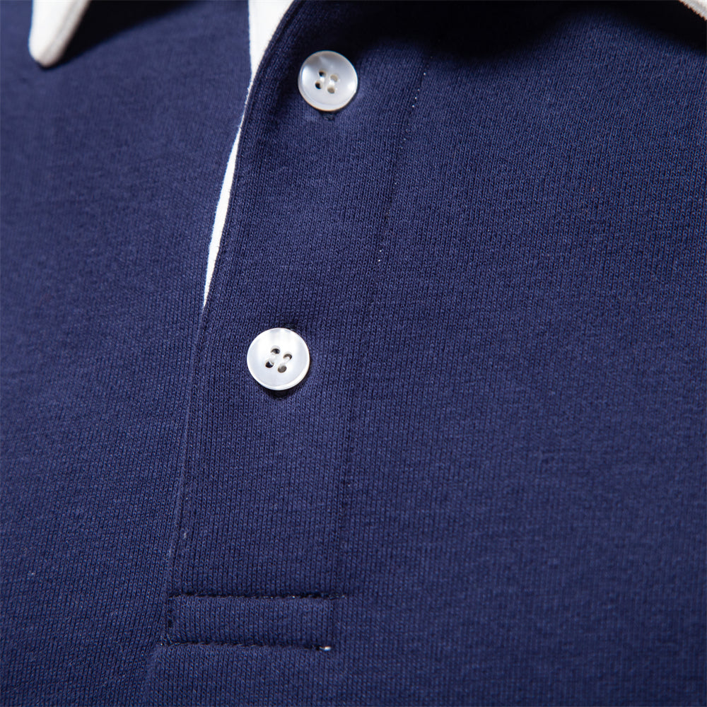 Ricky – Warmes Winter-Poloshirt für Herren