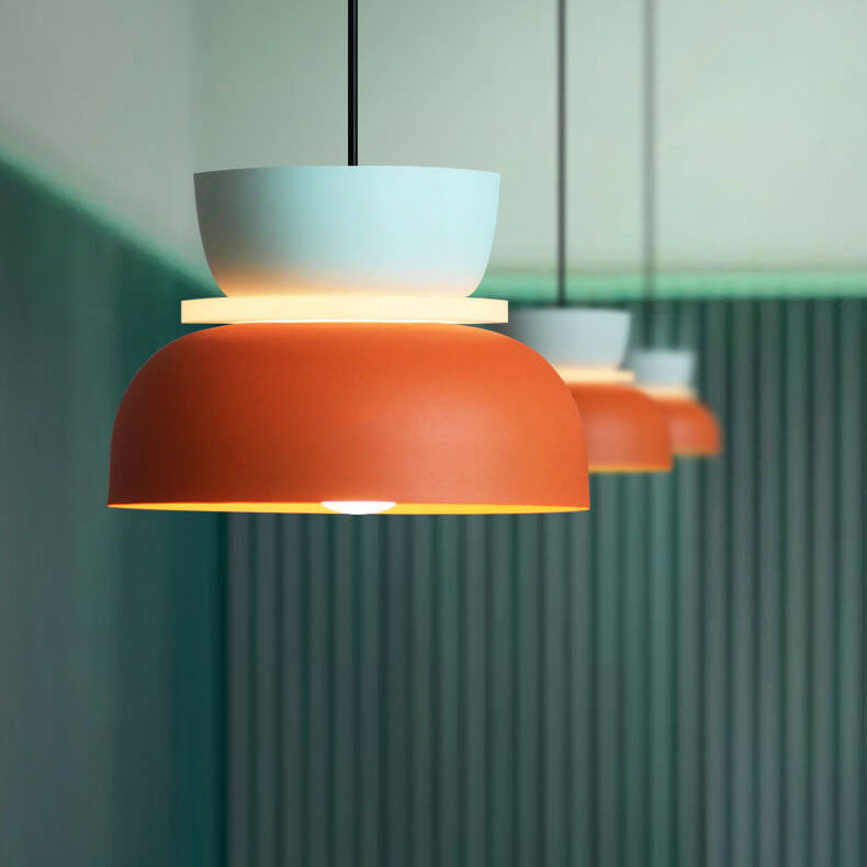Nordic Colorful Macaron LED-Pendelleuchte