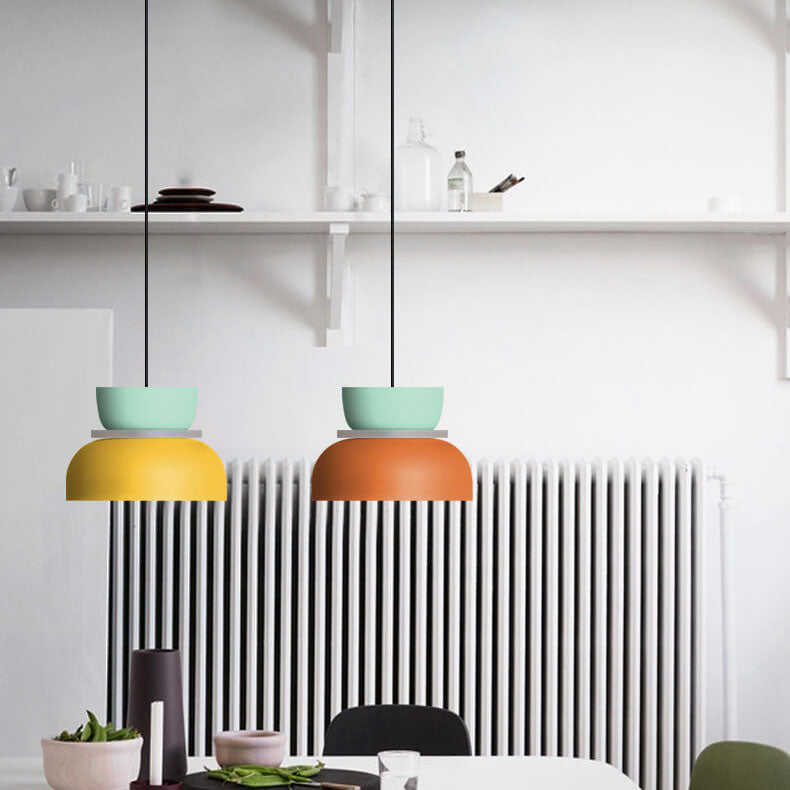Nordic Colorful Macaron LED-Pendelleuchte