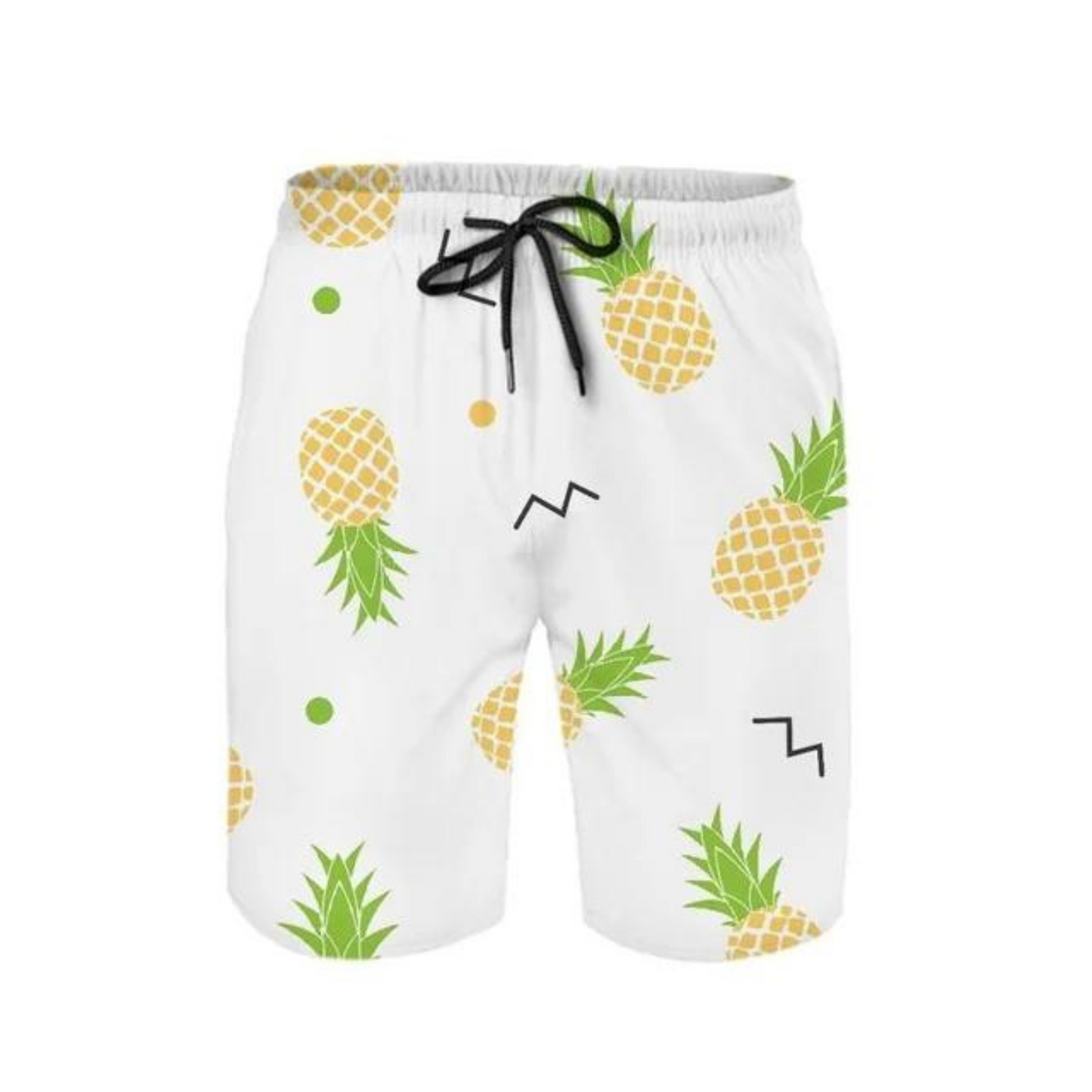 Anthony – Bunte Badehose mit Ananas-Print für Herren