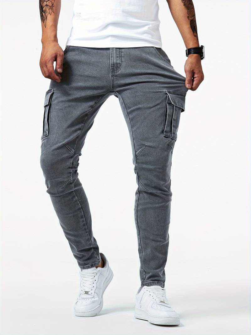 Elias – Robuste Cargo-Jeans für Herren mit Stil & Funktionalität