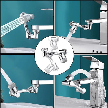 AquaFlex – 1080° Drehbarer Wasserhahn mit Spritzschutz und integriertem Wasserfilter