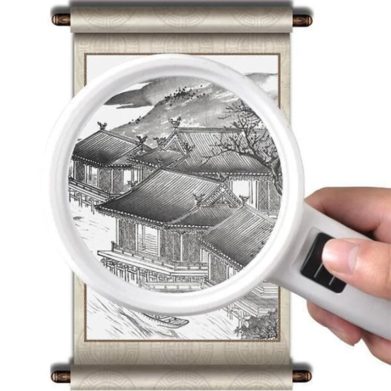 30x optischer Lupe mit LED -Licht 2