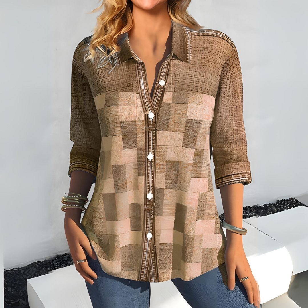 Alory – Casual Checkered Shirt for a Relaxed Look