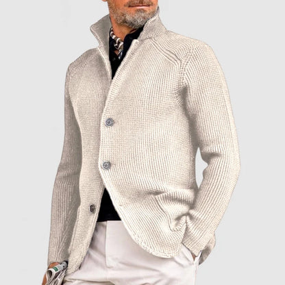 Rudie – Stilvolle & gemütliche Herren-Strickjacke