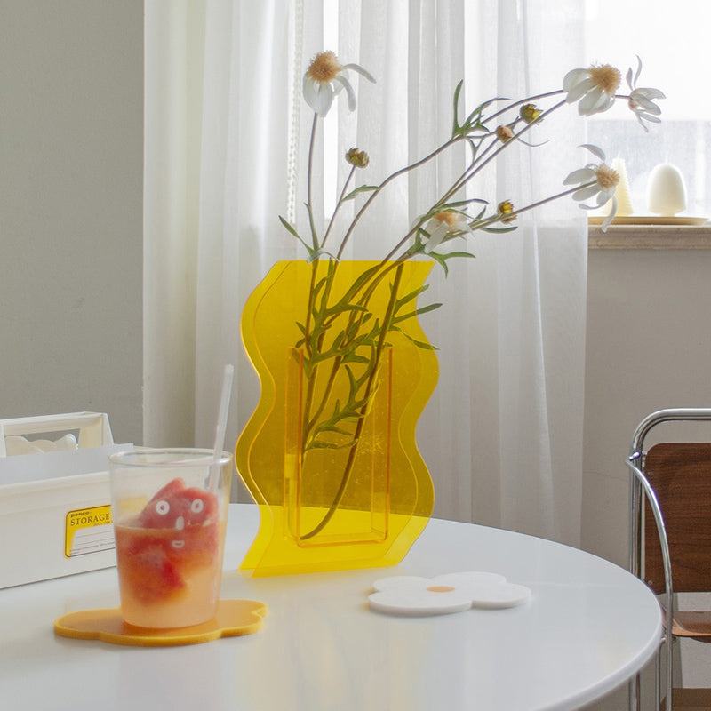 FloraAcrylic Vase | Floral Acrylic Vase | Modern Decoration for Home