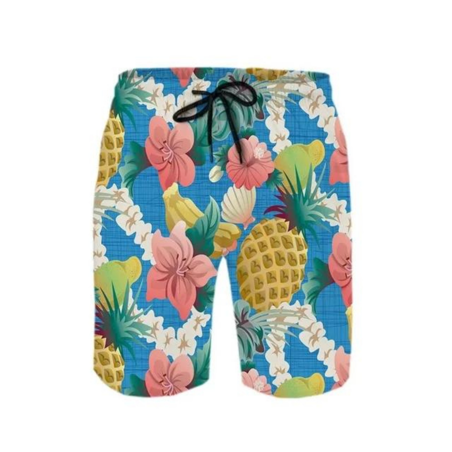 Anthony – Bunte Badehose mit Ananas-Print für Herren