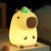 Capybara Soft LED Night Light Silicone