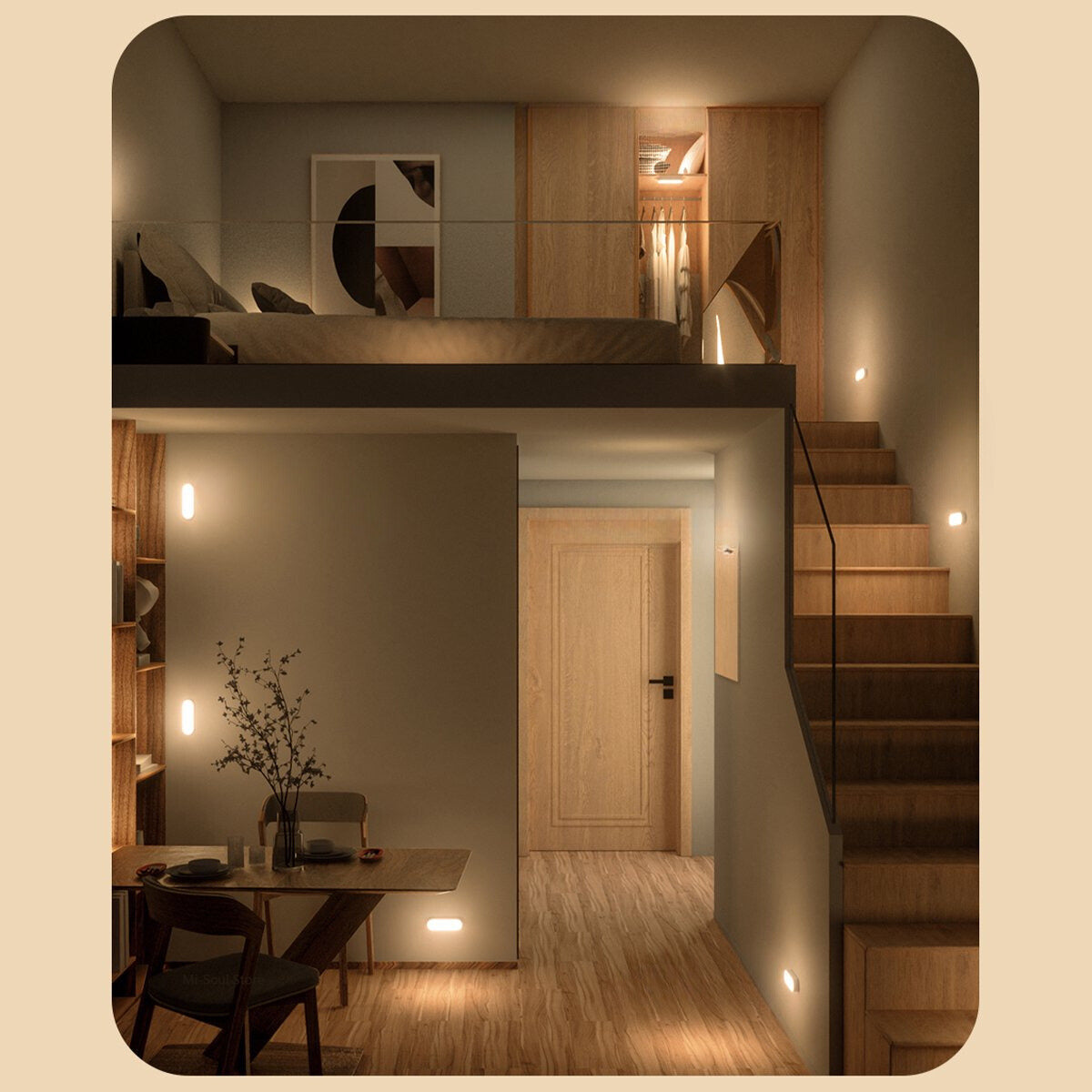 WallSmart | wiederaufladbare LED Bewegungsleuchte