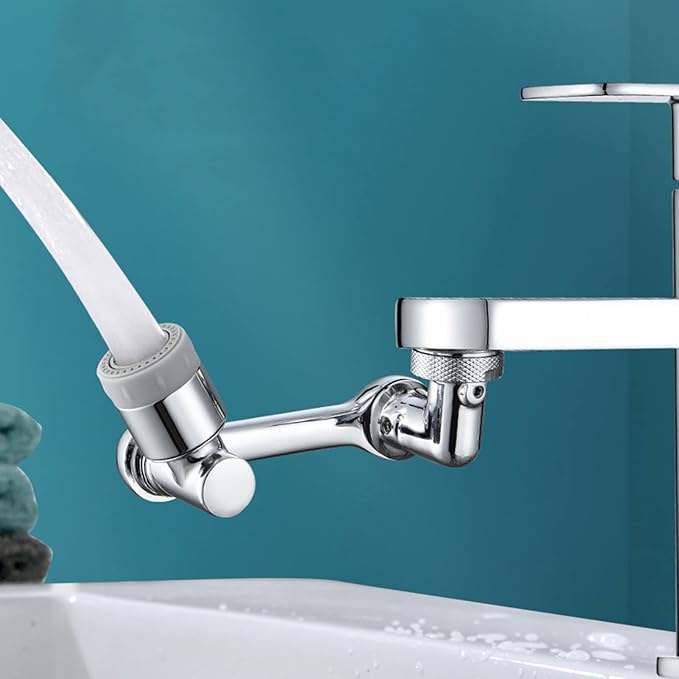 AquaFlex – 1080° Drehbarer Wasserhahn mit Spritzschutz und integriertem Wasserfilter