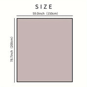 Blumen-Baumwolldecke mit Quasten und Vintage-Muster