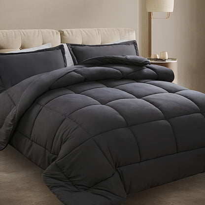 3-teiliges Comforter-Set – Weich, Atmungsaktiv & Hotelqualität für luxuriösen Schlafkomfort