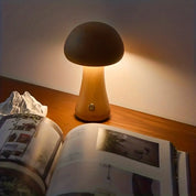 GlowMush | Kabellose LED-Tischlampe mit modernem Pilzdesign