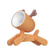 GlowNight LED night lamp, portable & child-friendly