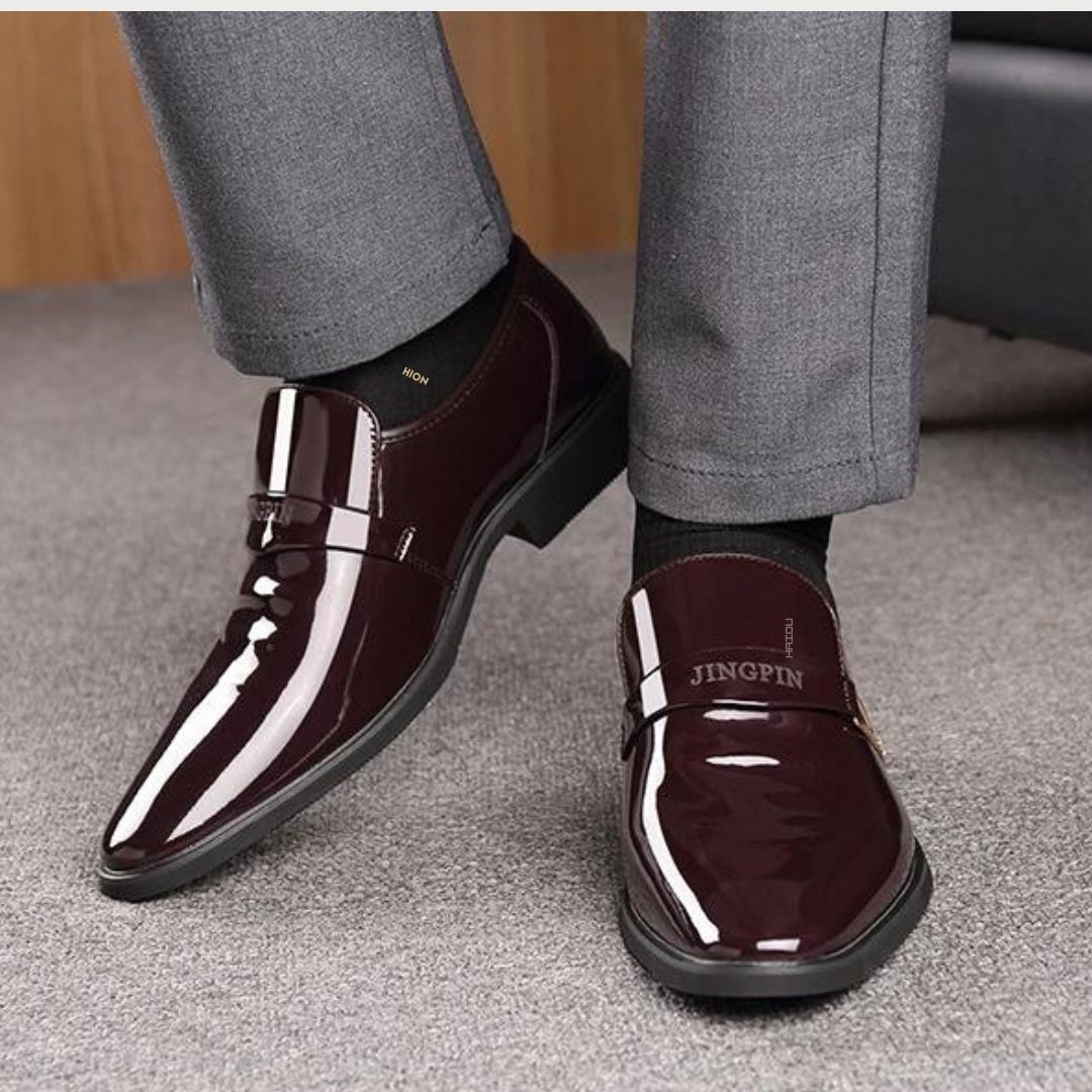 Otmar – Elegante Schnürschuhe mit Hochglanz-Finish