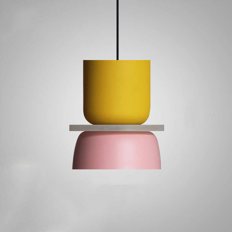 Nordic Colorful Macaron LED-Pendelleuchte
