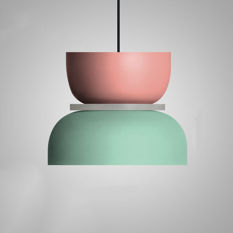 Nordic Colorful Macaron LED-Pendelleuchte