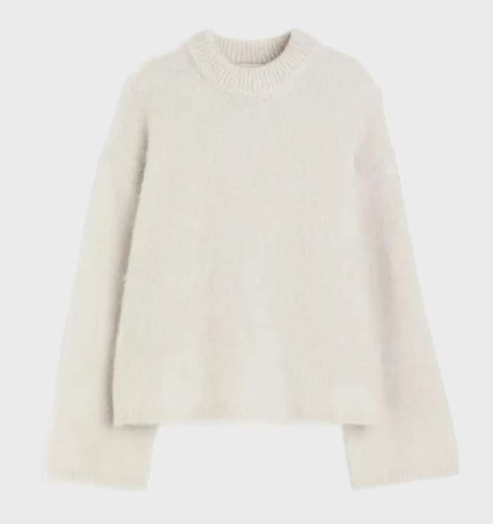 Mikayla – Einfarbiger Mohair Pullover für elegante Outfits