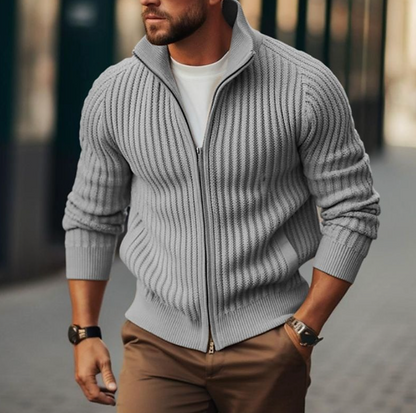 Erik – Unglaublich Bequemer und Warmer Pullover mit Zipper für Herren