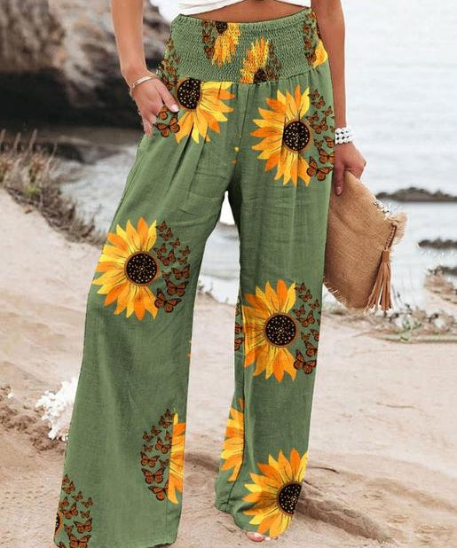 Mitzi Elegante Bedruckte Hose