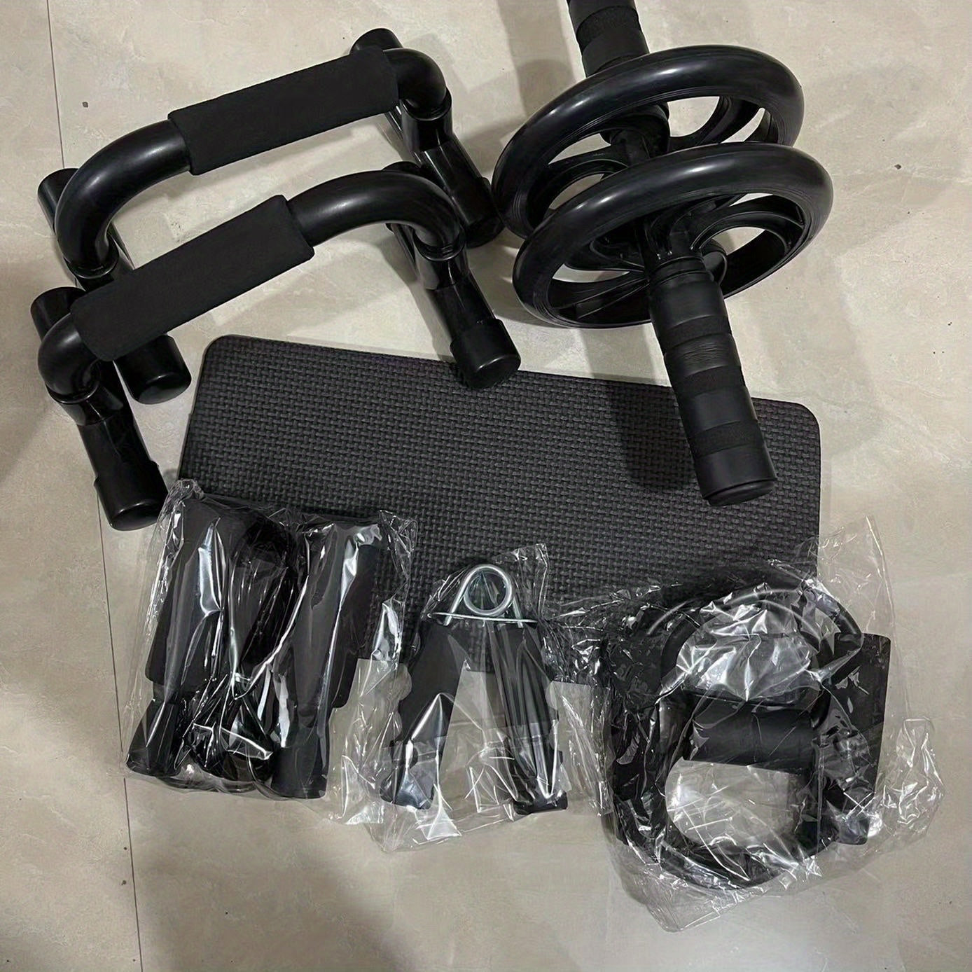 CoreMax Fitness-Set – 7-teiliges Set für Übungen zur Stärkung der Bauch- und Rumpfmuskulatur 7