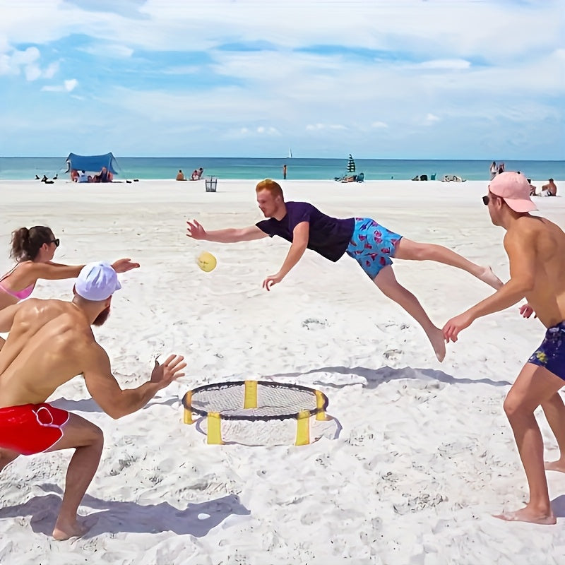 Dynamisches Mini-Volleyballnetz – kompakt und überall einsetzbar 0