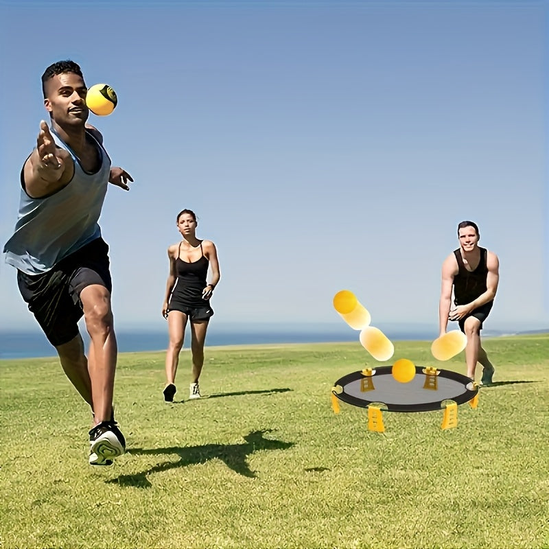 Dynamisches Mini-Volleyballnetz – kompakt und überall einsetzbar 1