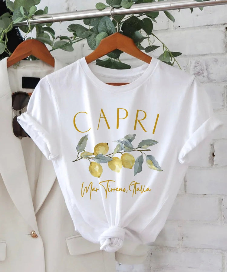 ESTHER | Elegantes Capri Designt-Shirt 1