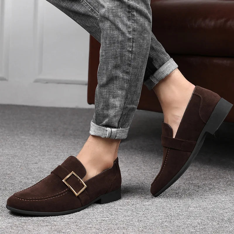 Georg – Elegante Business-Loafer aus Wildleder