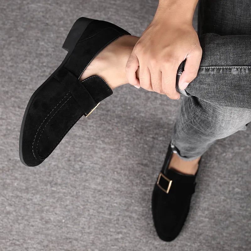 Georg – Elegante Business-Loafer aus Wildleder