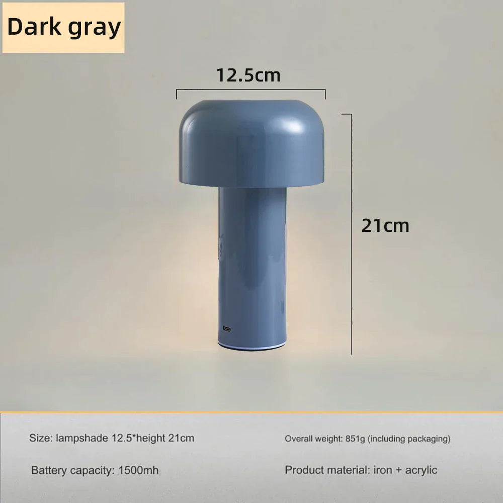 PowerMush - Wiederaufladbare Pilzlampe für Gemütliches Ambiente