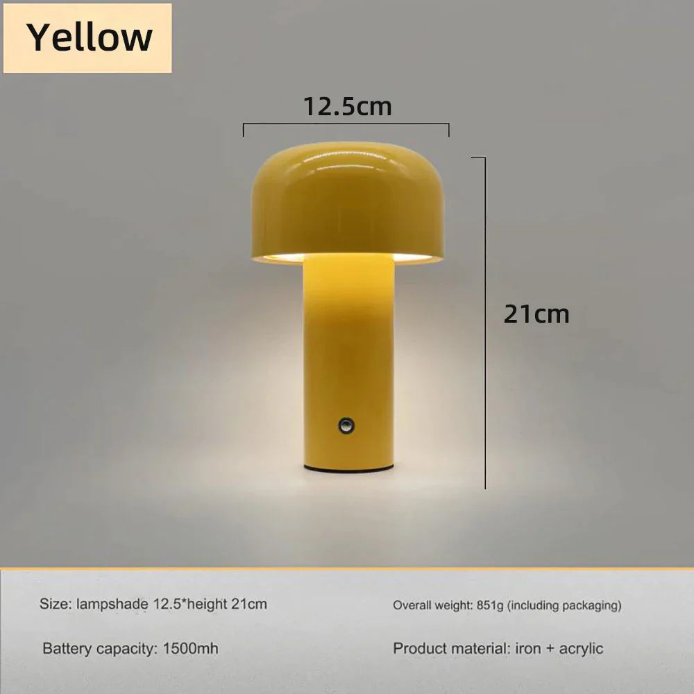 PowerMush - Wiederaufladbare Pilzlampe für Gemütliches Ambiente