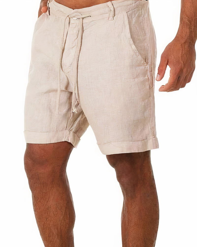 Haiden - Leinen-Shorts für Herren