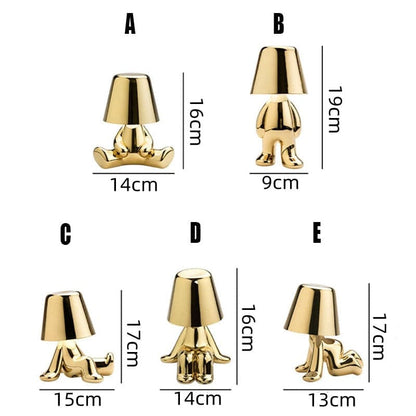 GloedHeld - Moderne Tischlampe mit stilvollem Design