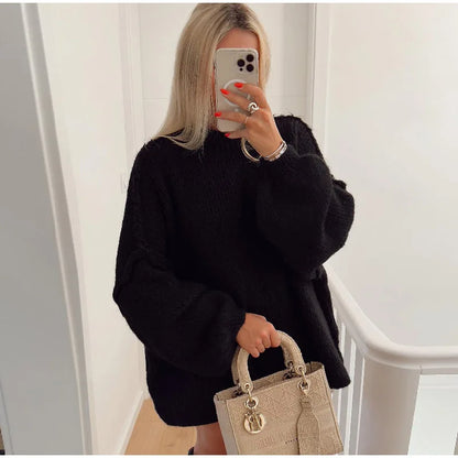 Amy – Weicher Oversized Strickpullover für Frauen