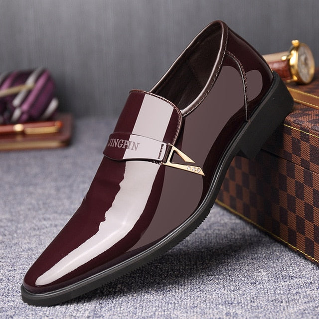 Otmar – Elegante Schnürschuhe mit Hochglanz-Finish