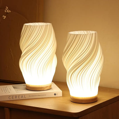 Serene Wavecrest Lampe, dimmbar & modern