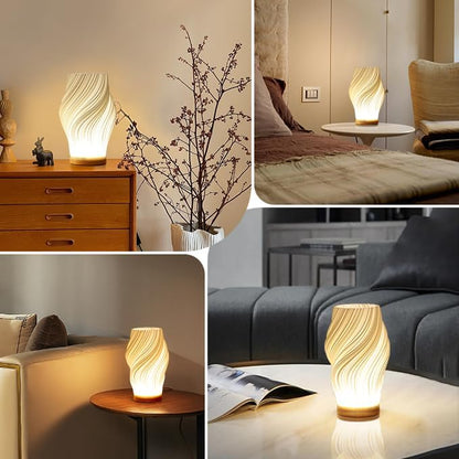 Serene Wavecrest Lampe, dimmbar & modern